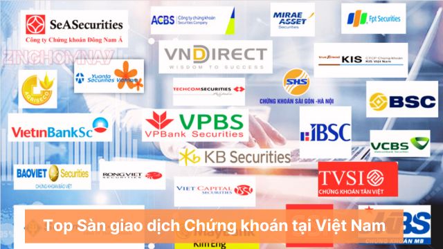 Top Sàn Chứng khoán tại Việt Nam