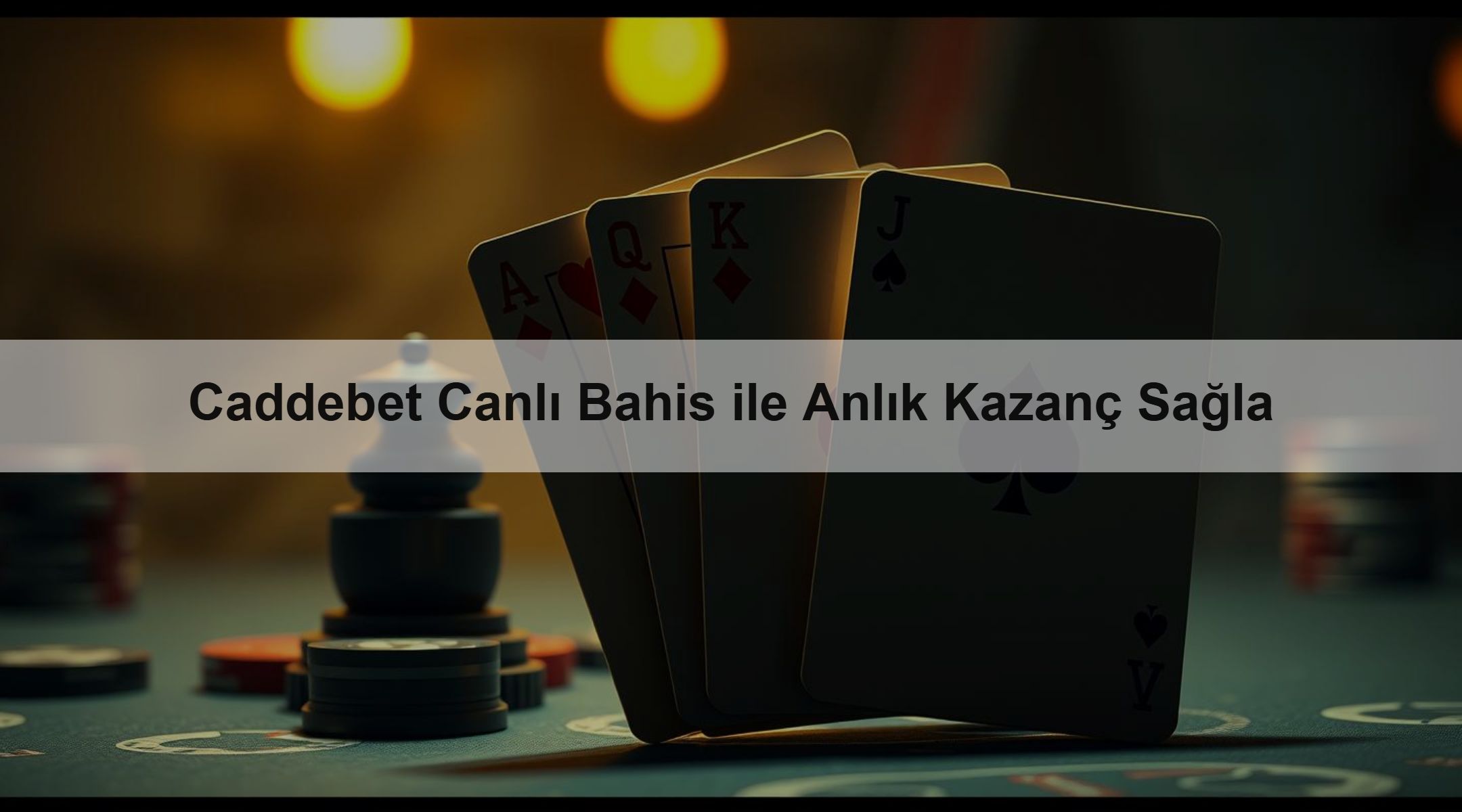 Caddebet Canlı Bahis ile Anlık Kazanç Sağla 1 Caddebet Canlı Bahis ile Anlık Kazanç Sağla